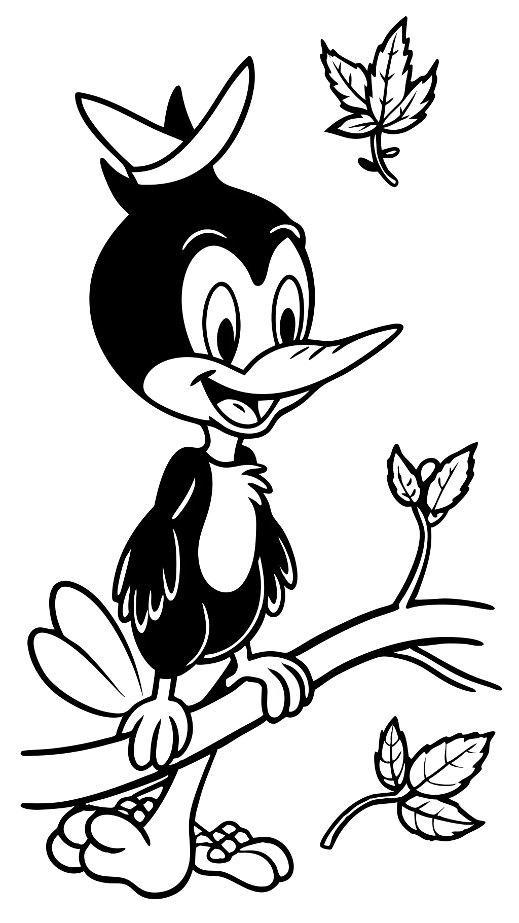 coloriage Woody Woodpecker